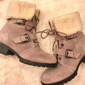 Never worn! Karl Lagerfeld Belda boots